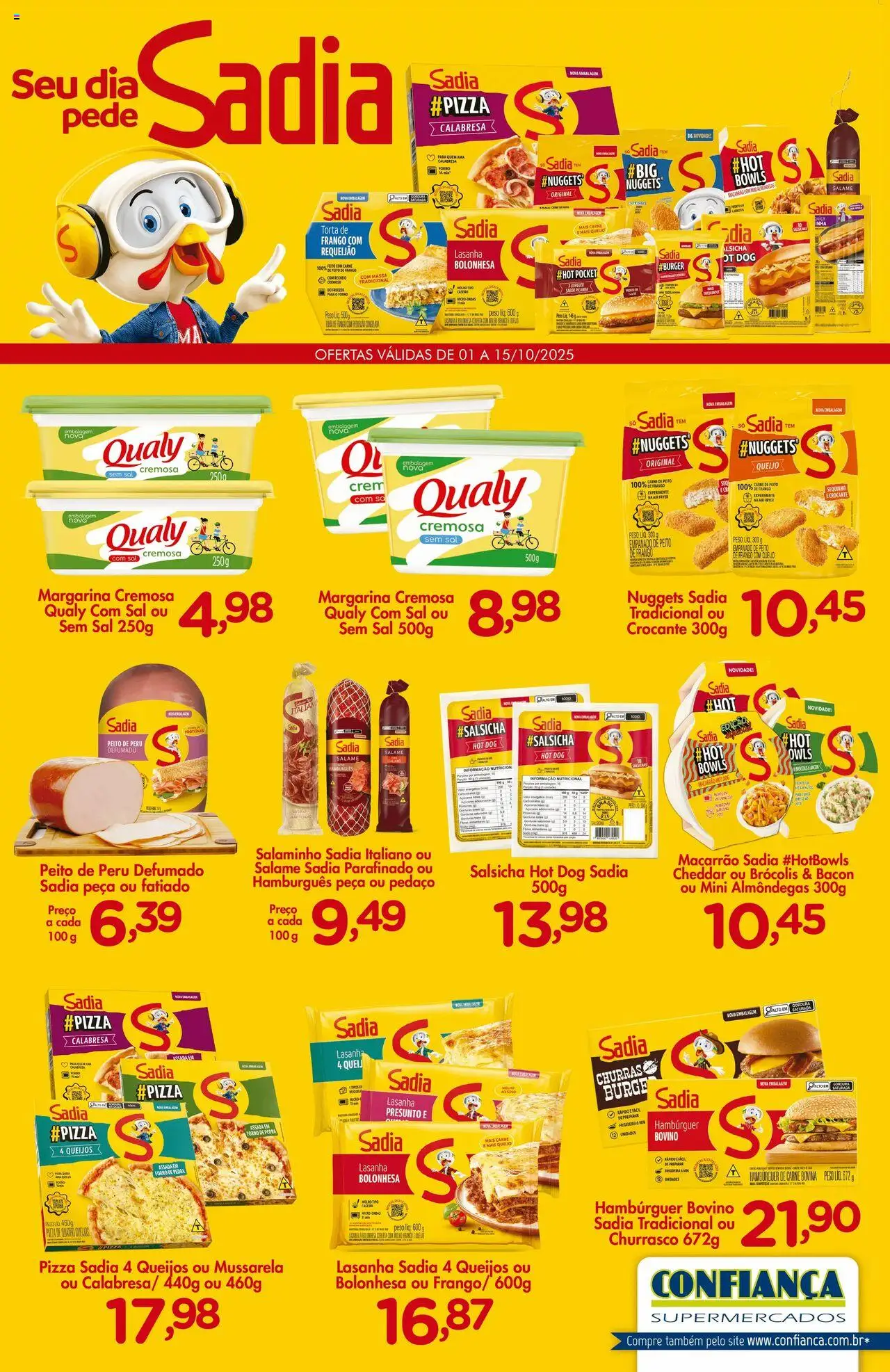 Confiança folheto "Ofertas BRF" válido a partir de 01/10/2025 - número de página 1