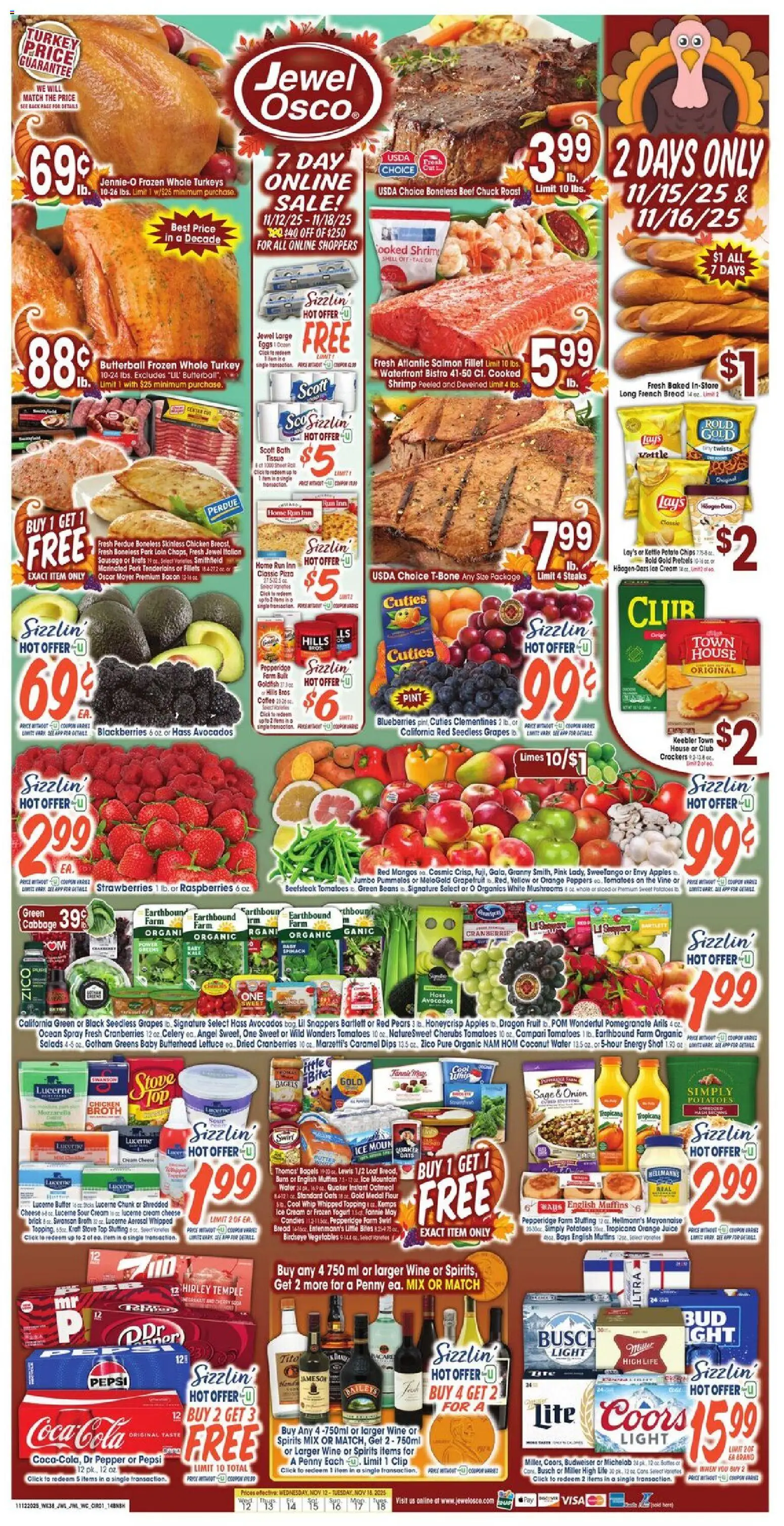 Ad Preview of Jewel Osco Weekly Ad from 11/12/2025