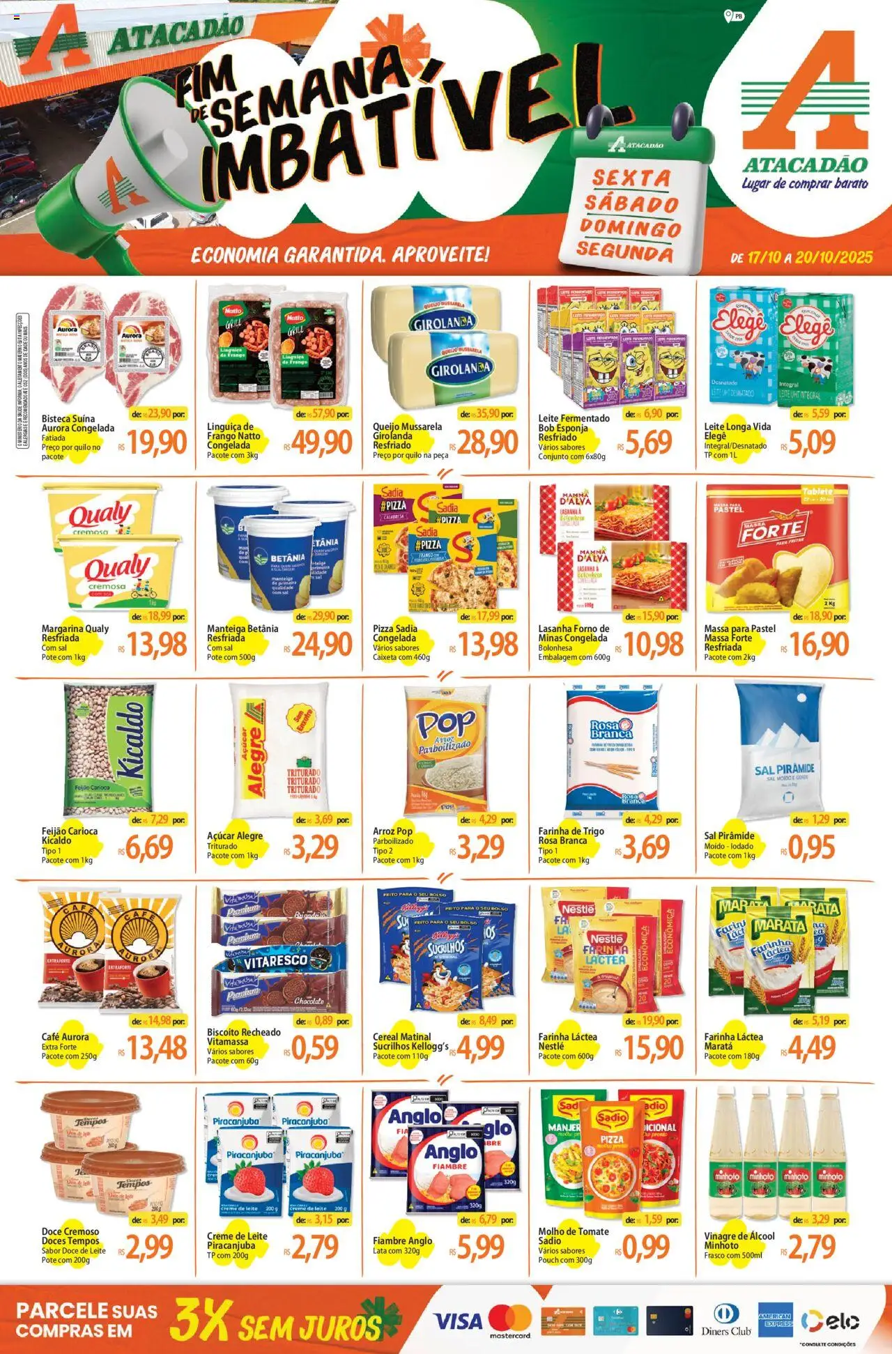 Atacadão folheto "Ofertas - PB" válido a partir de 17/10/2025 - número de página 1