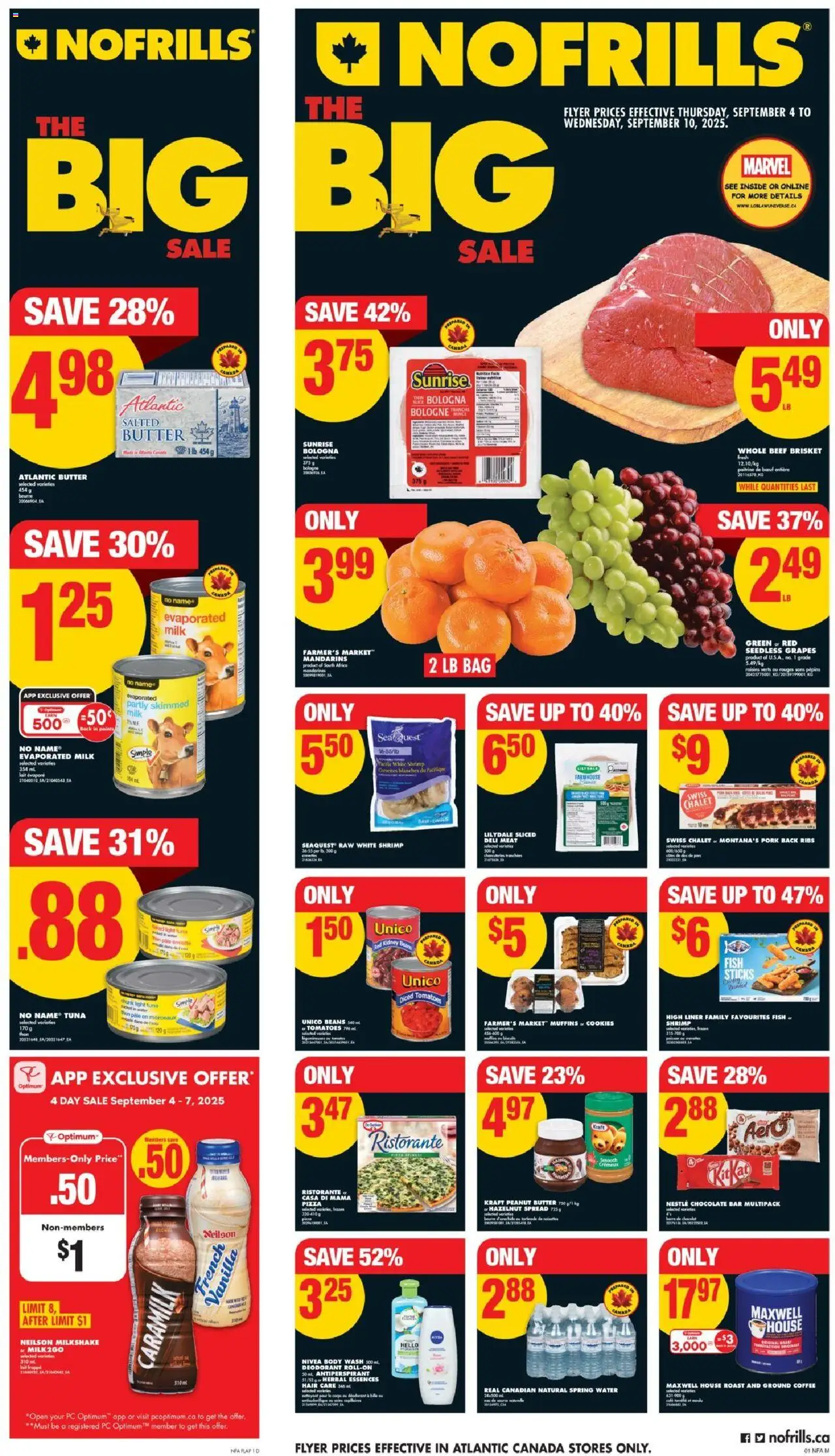 No Frills flyer valid from Sep 04, 2025 - page number 1