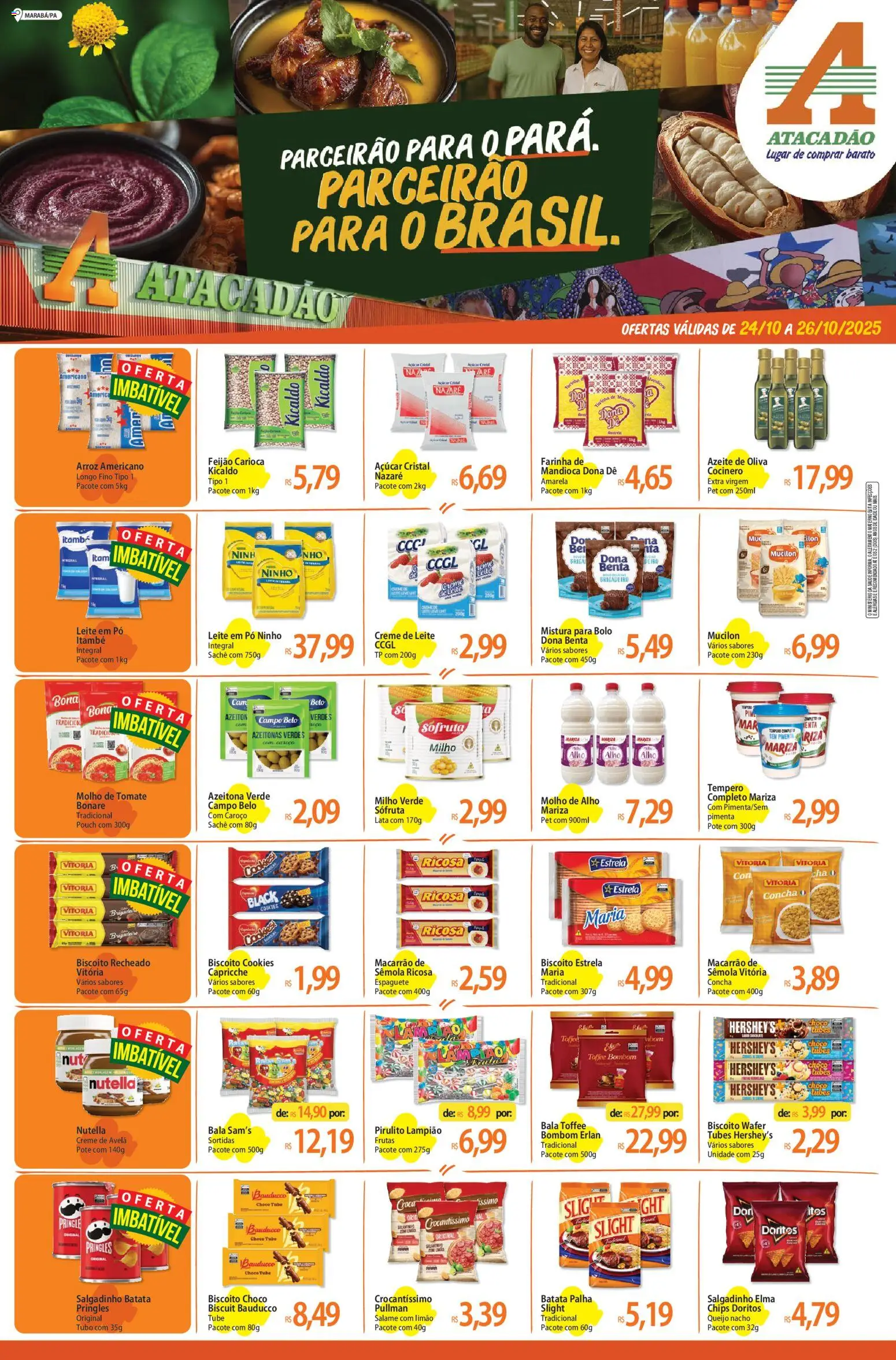 Atacadão folheto "Ofertas - PA" válido a partir de 24/10/2025 - número de página 1