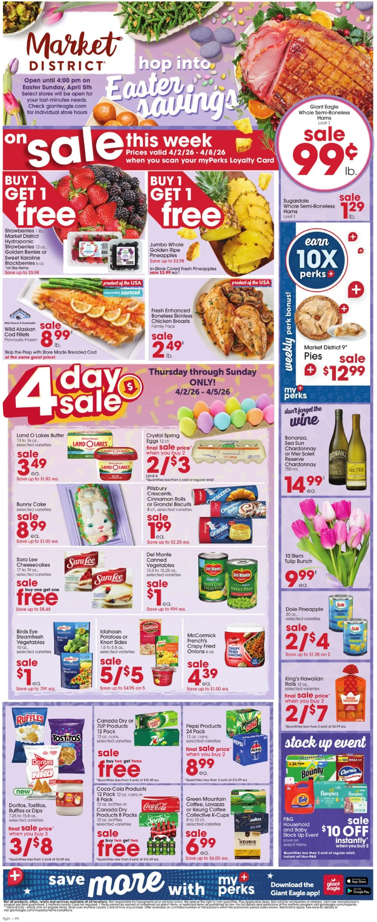 Ad Preview of Giant Eagle Giant Eagle Weekly Ad from 04/02/2026