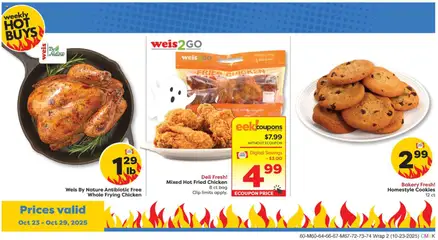 Ad Preview of Weis Weekly Ad from 10/23/2025 | Page: 2