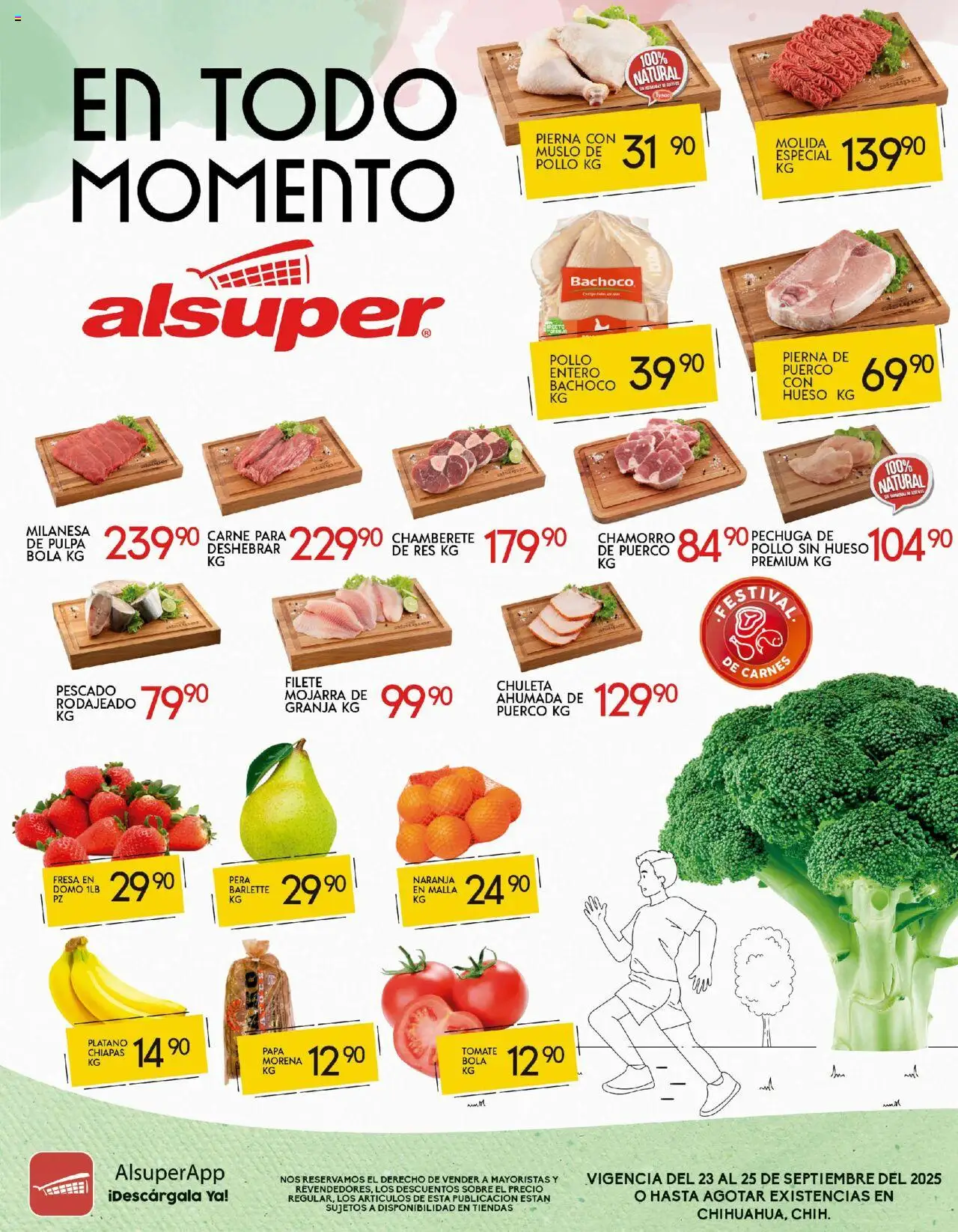 Folleto Alsuper y sus promociones válidas desde el 23/09/2025 - Número de página 1