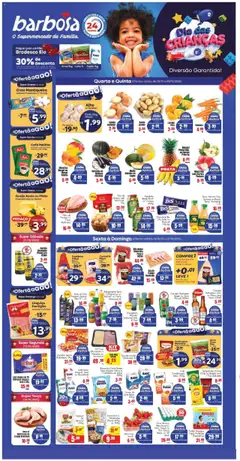 Pré-Visualização do folheto "Ofertas da semana" da loja Barbosa Supermercados válido a partir de 08/10/2025