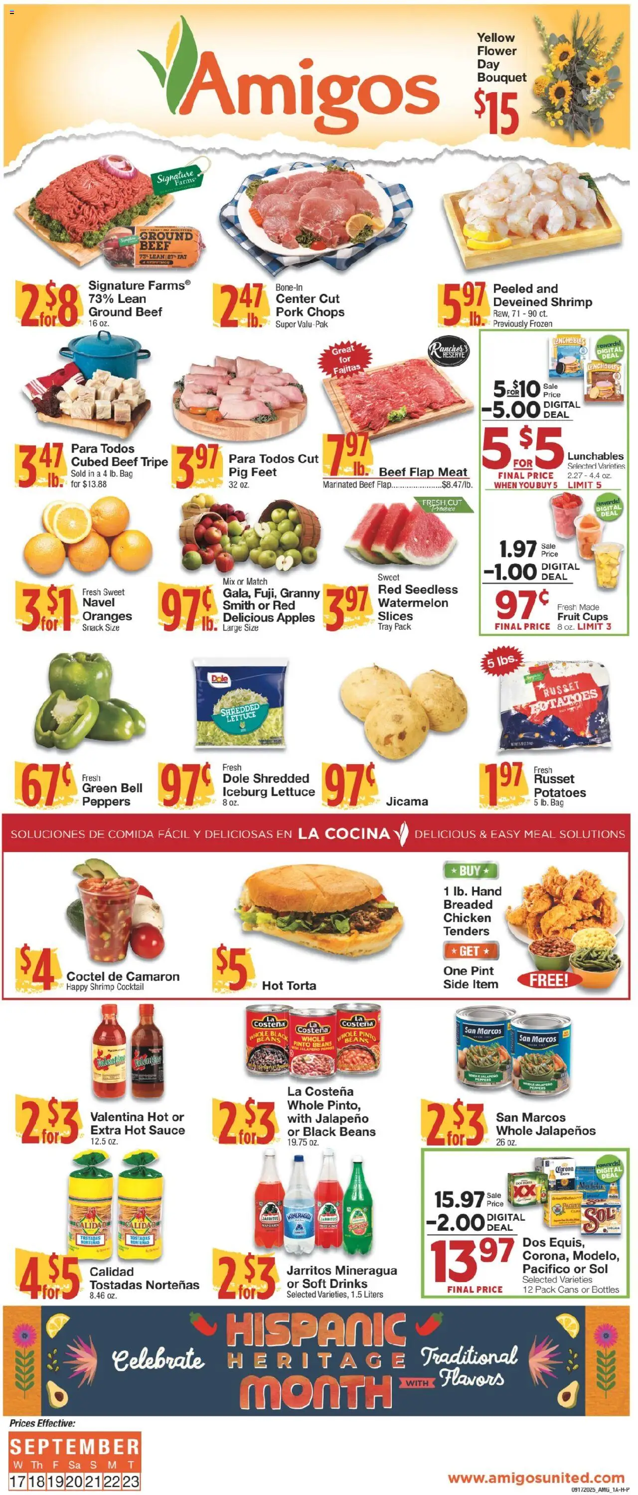 United Supermarkets Ad from 09/16/2025 - Flyer - Page number 1