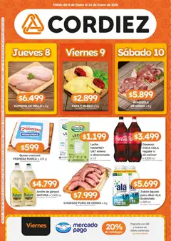 Vista previa del folleto de la tienda Cordiez válido desde el 08/01/2026 