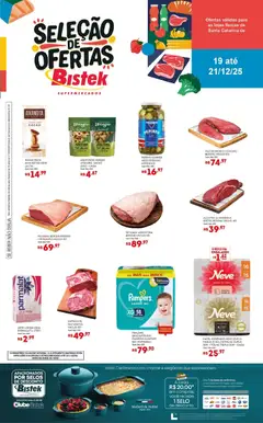 Pré-Visualização do folheto "Ofertas do Fim de Semana" da loja Bistek Supermercados válido a partir de 19/12/2025