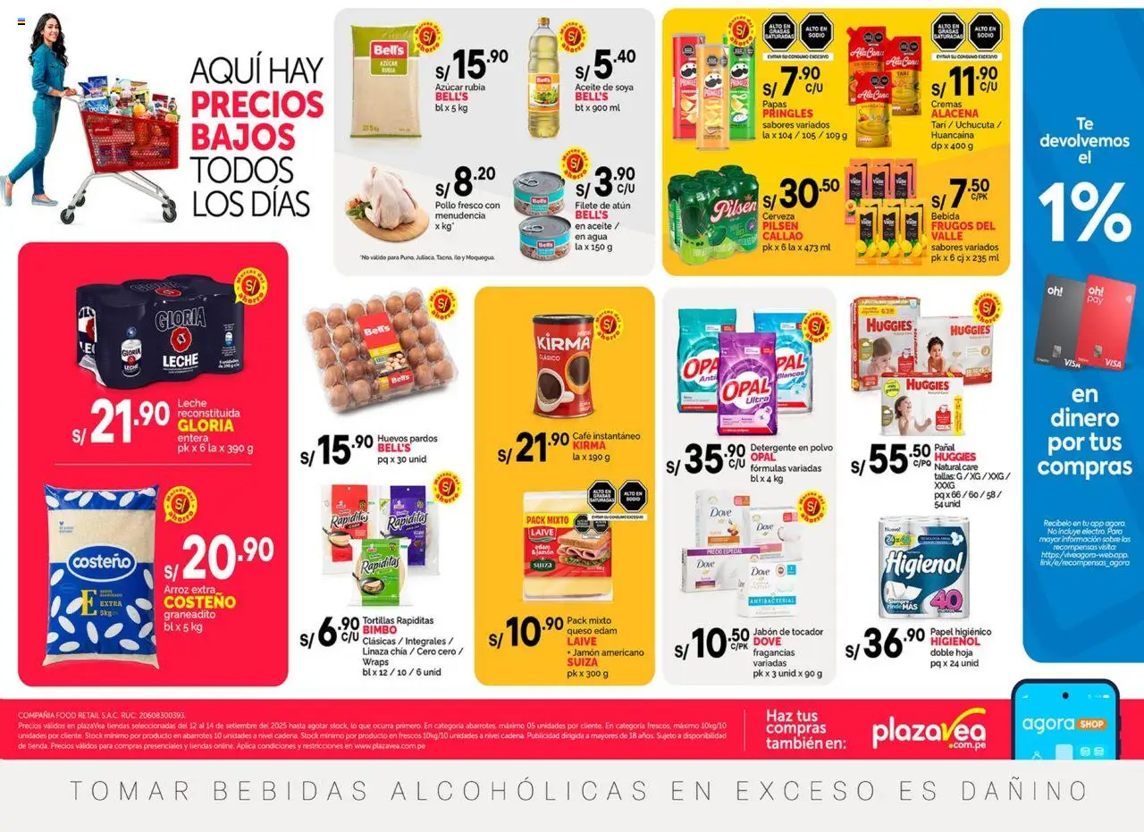Plaza Vea Aviso Bomba Fds N2 (12/09/2025 - 14/09/2025) - ofertas de hoy - número de página 1