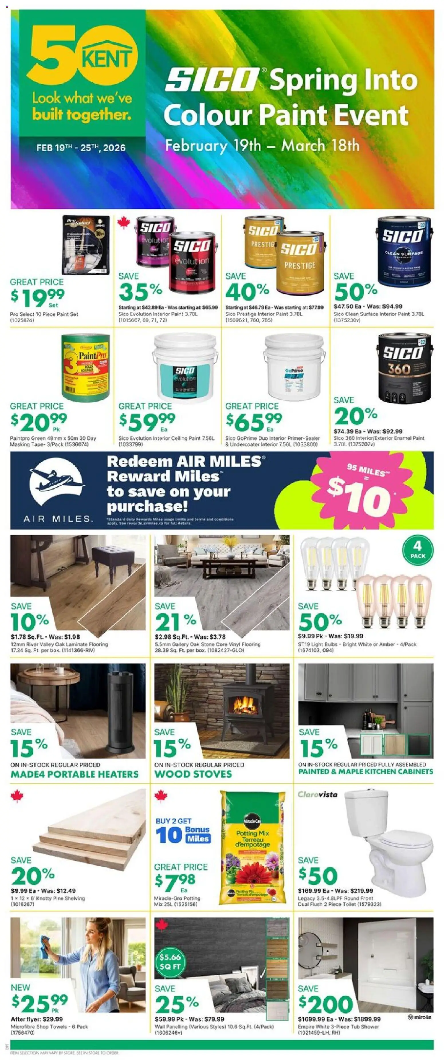 Preview of leaflet Weekly Flyer - NS from shop Kent is valid from Feb 19, 2026