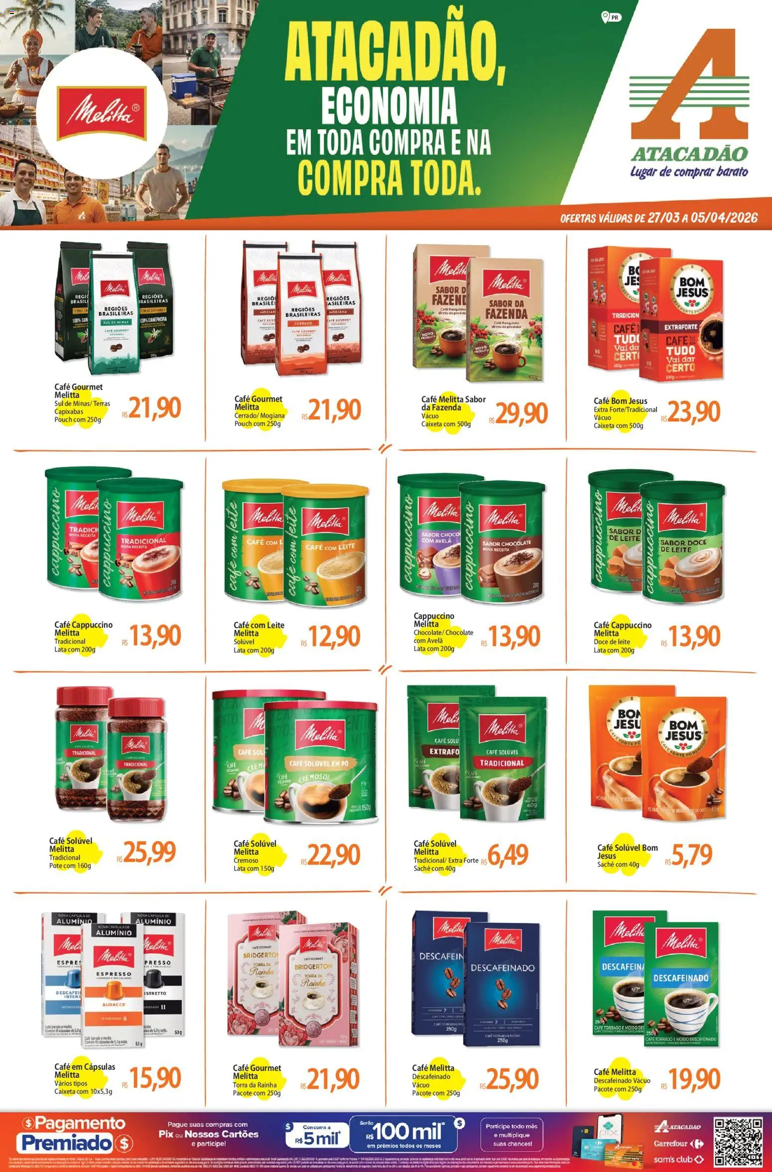 Pré-Visualização do folheto "Atacadão ofertas - PR" da loja Atacadão válido a partir de 27/03/2026