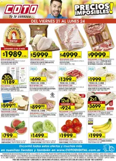Vista previa del folleto de la tienda Coto válido desde el 21/11/2025 