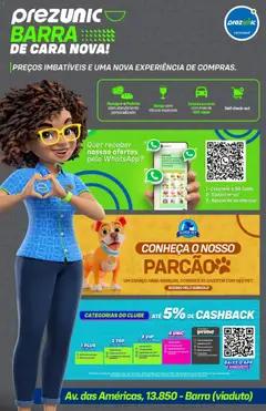 Pré-Visualização do folheto "Prezunic ofertas Barra" da loja Prezunic válido a partir de 01/04/2026