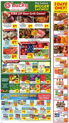 Ad Preview of Lucky Supermarkets Weekly - CA from 09/17/2025