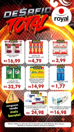Pré-Visualização do folheto "Ofertas da semana" da loja Royal Supermercados válido a partir de 05/12/2025