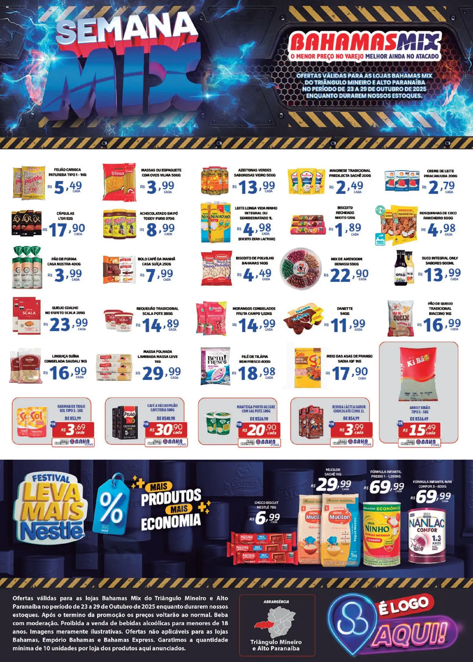 Bahamas Mix folheto "Ofertas da semana" válido a partir de 23/10/2025 - número de página 1