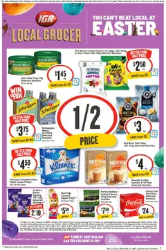 Preview of catalogue IGA Local Grocer WA from shop IGA valid 05/04/2026