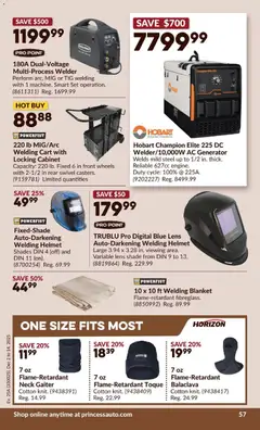 Preview of leaflet 2 Week Sale! from shop Princess Auto is valid from Dec 02, 2025 | Page: 62