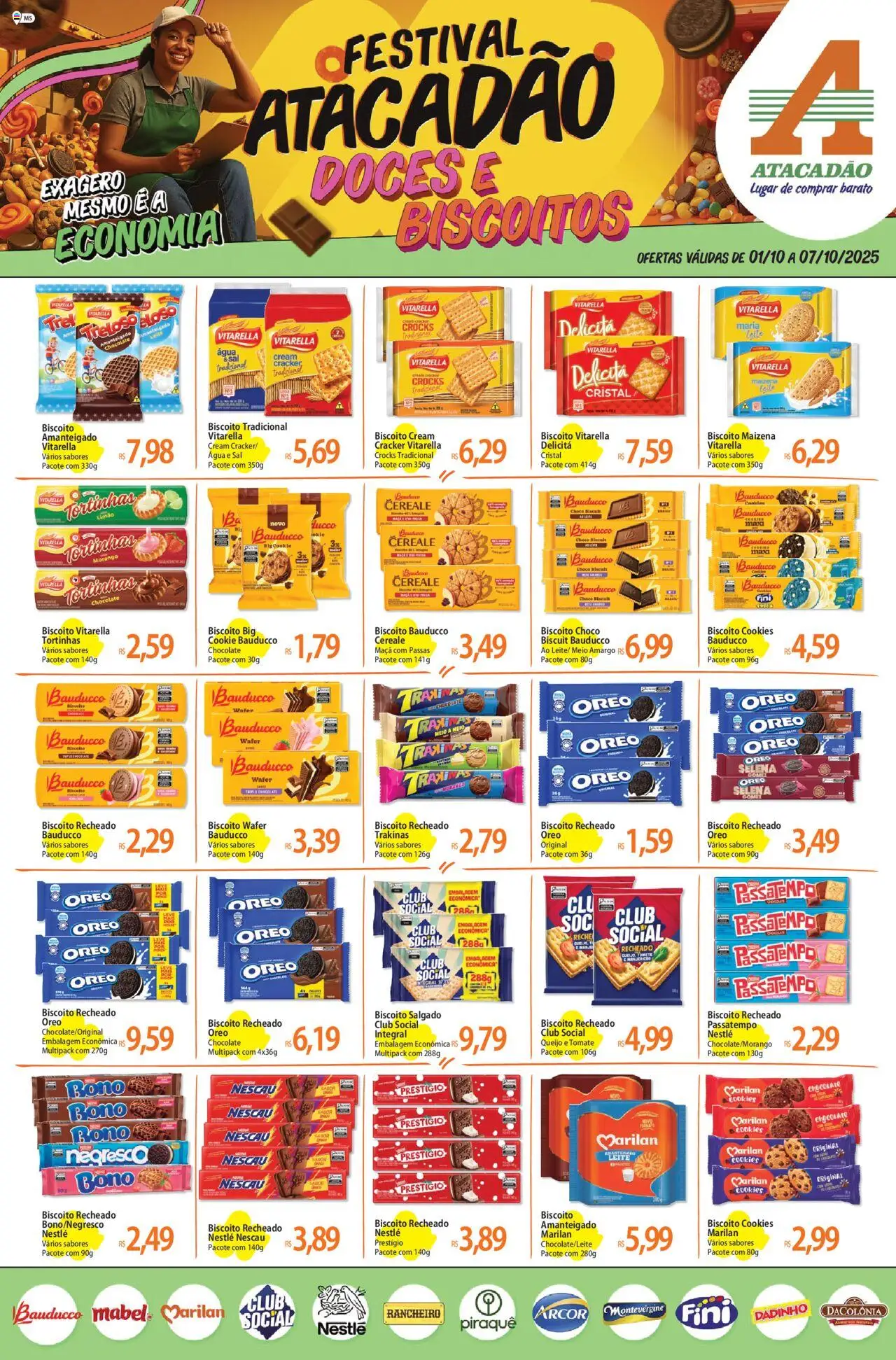 Atacadão folheto "Ofertas - MS" válido a partir de 01/10/2025 - número de página 1