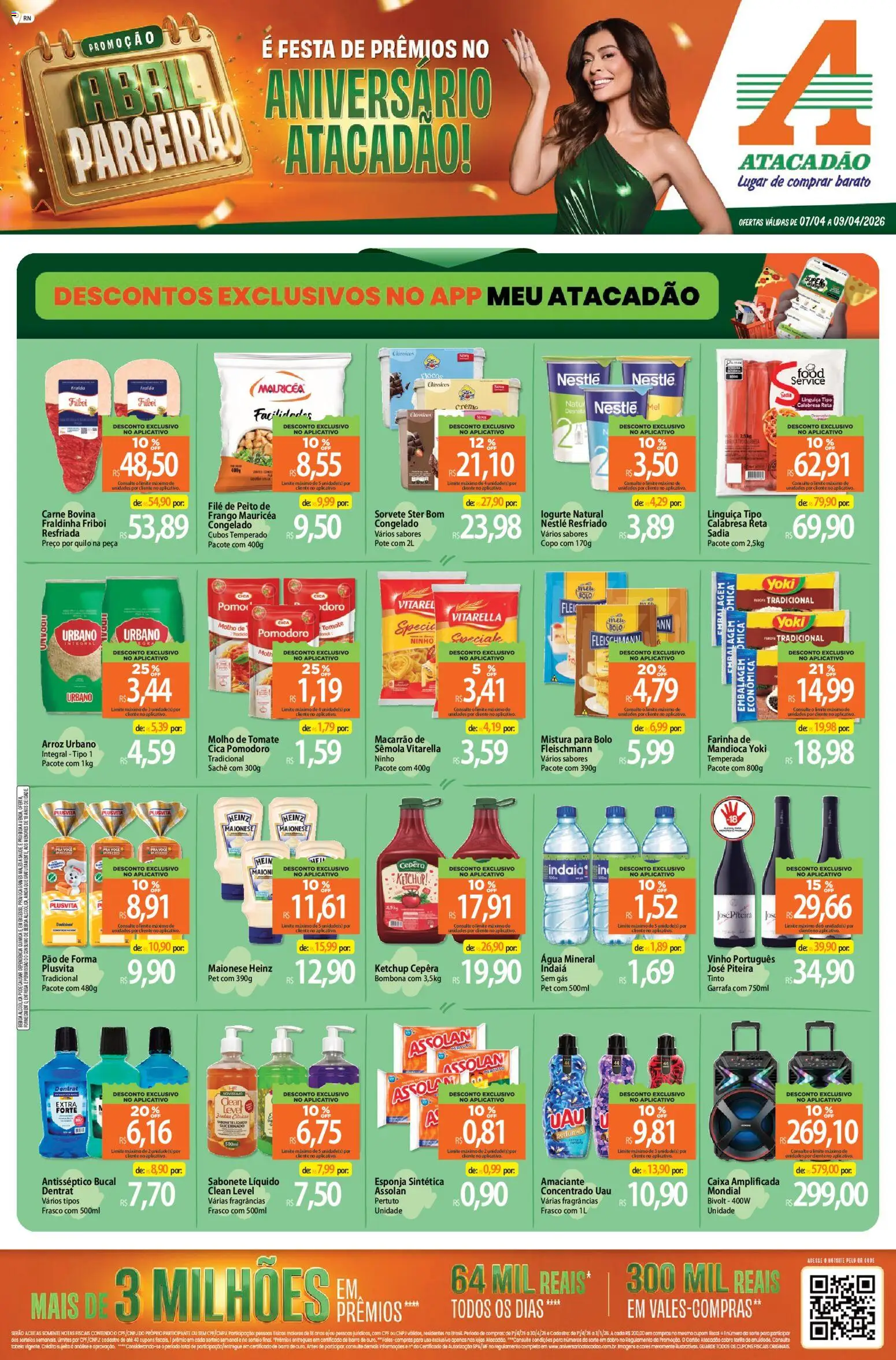 Pré-Visualização do folheto "Atacadão ofertas - RN" da loja Atacadão válido a partir de 07/04/2026