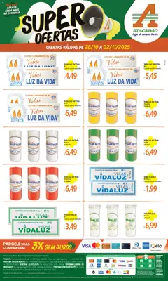 Pré-Visualização do folheto "Ofertas - PI" da loja Atacadão válido a partir de 28/10/2025
