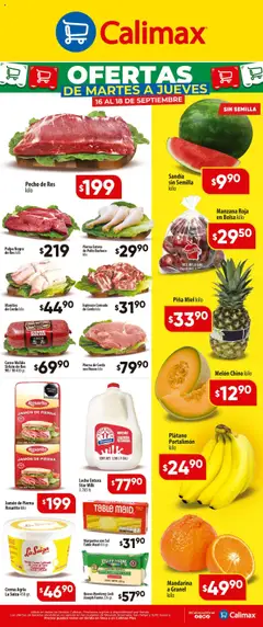 Vista previa las ofertas de la tienda Calimax - Folleto desde el 16/09/2025 