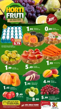 Pré-Visualização do folheto "Ofertas da semana" da loja São Judas Tadeu válido a partir de 05/08/2025