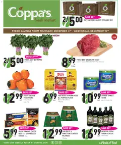 Preview of leaflet Weekly flyer / circulaire from shop Coppas Fresh Market is valid from Dec 04, 2025