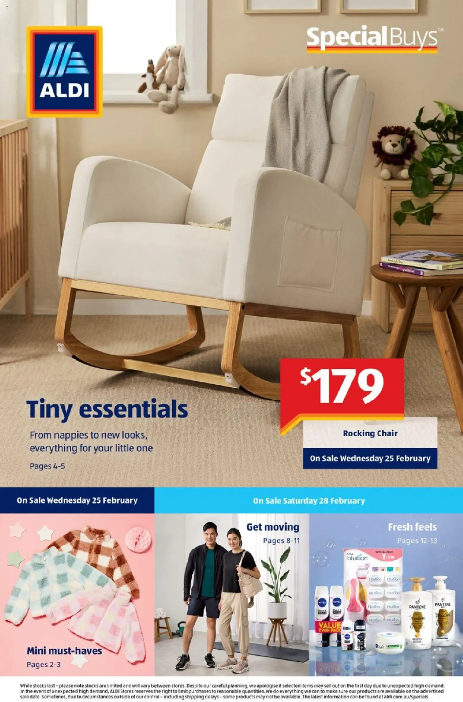 Preview of catalogue Aldi Specials Catalogue from shop Aldi valid 25/02/2026