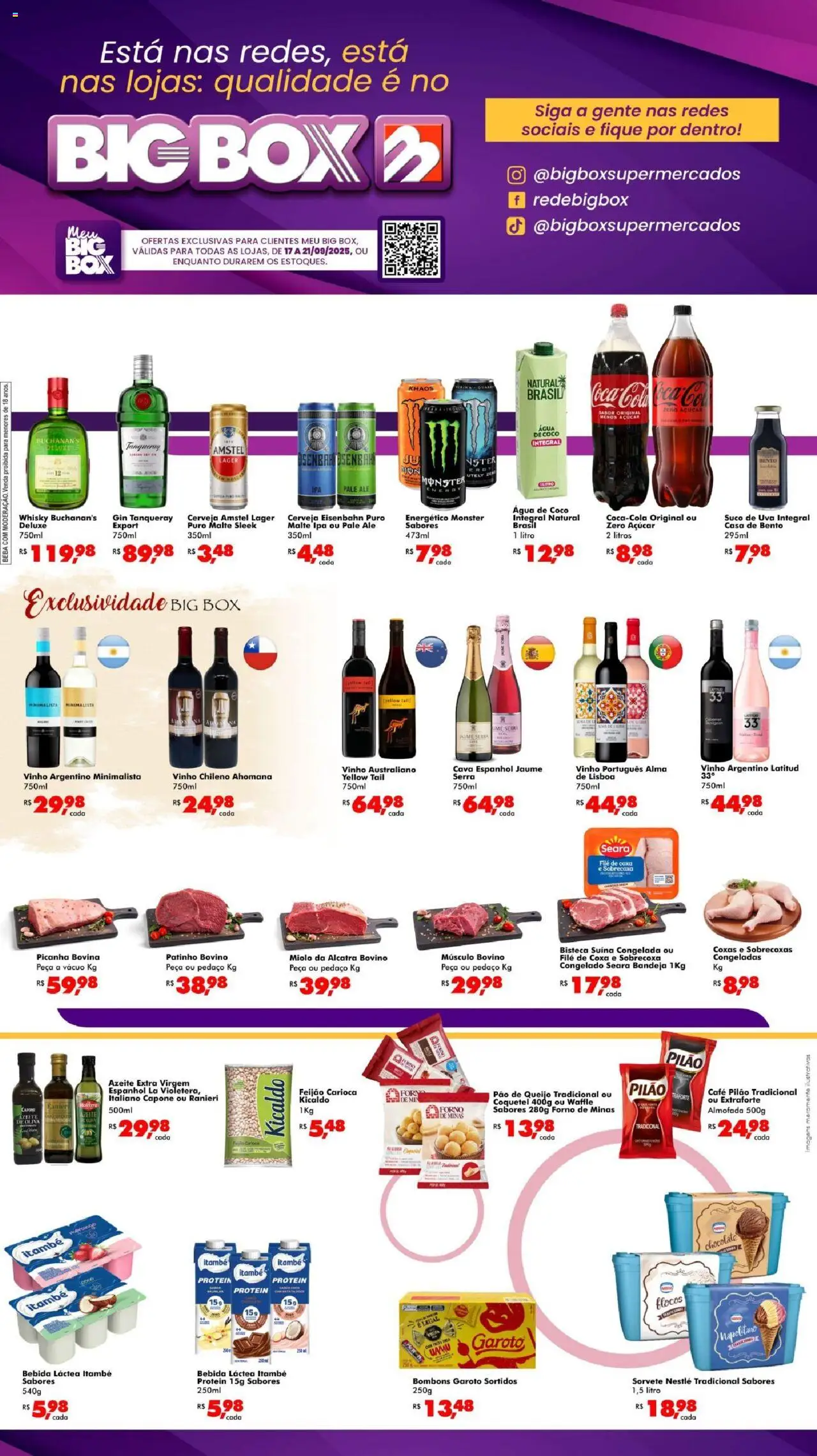 Big Box folheto "Ofertas da semana" válido a partir de 17/09/2025 - número de página 1