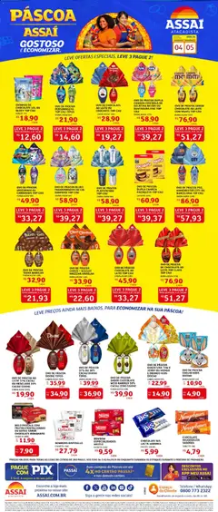 Pré-Visualização do folheto "Assaí Atacadista ofertas - SP" da loja Assaí Atacadista válido a partir de 04/04/2026