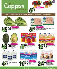 Preview of leaflet Weekly flyer / circulaire from shop Coppas Fresh Market is valid from Dec 11, 2025