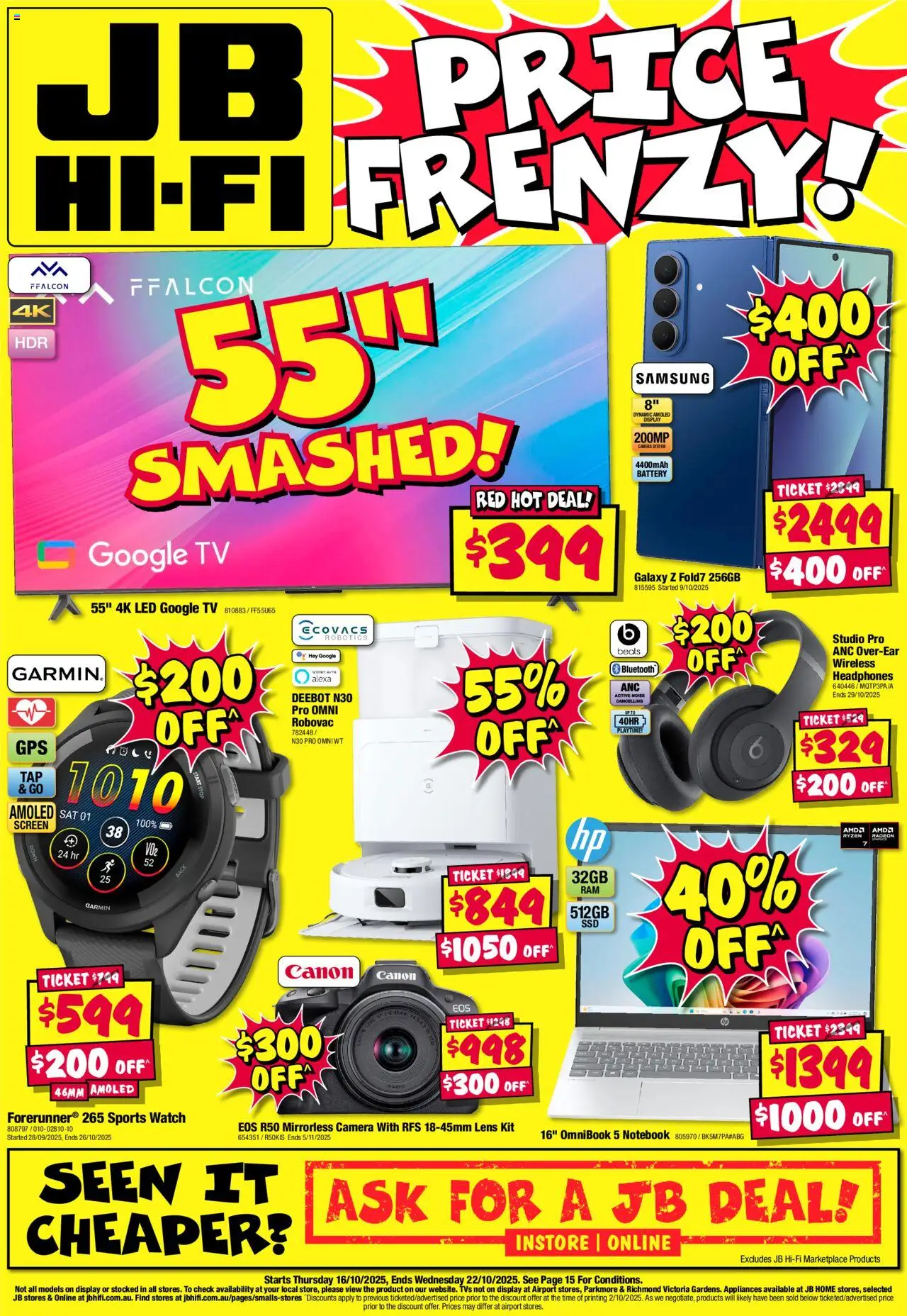 JB Hi-Fi catalogue valid from 16/10/2025 - page 1