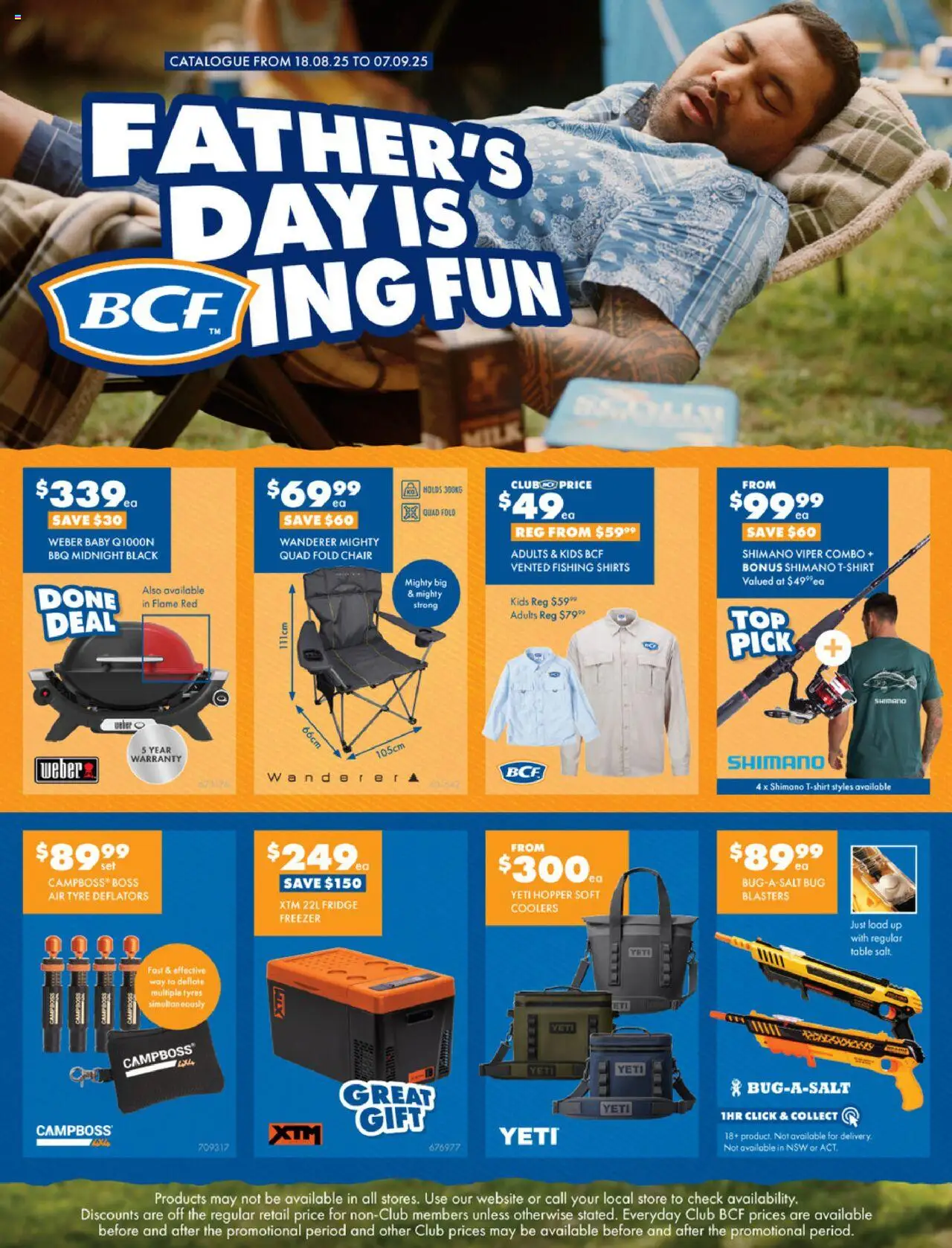 BCF catalogue valid from 18/08/2025 - page 1