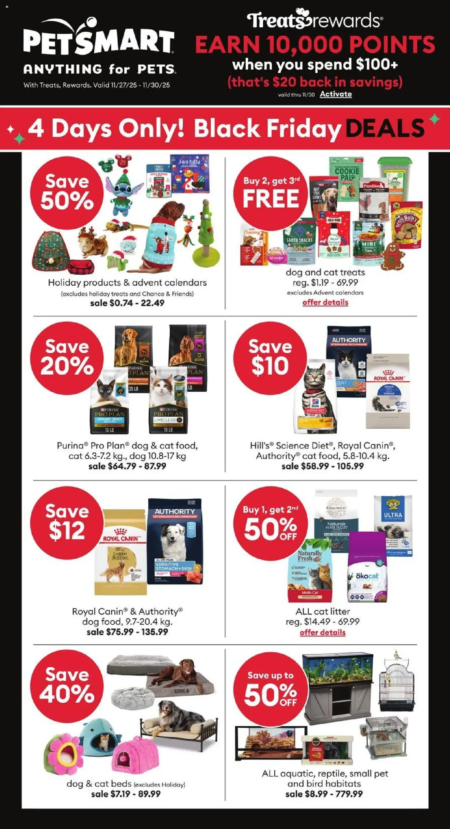 Preview of leaflet Black Friday from shop Petsmart is valid from Nov 27, 2025