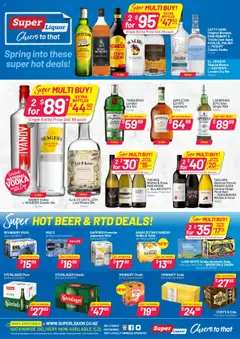 Preview of catalogue Catalogue from shop Super Liquor valid 22 Sept 2025