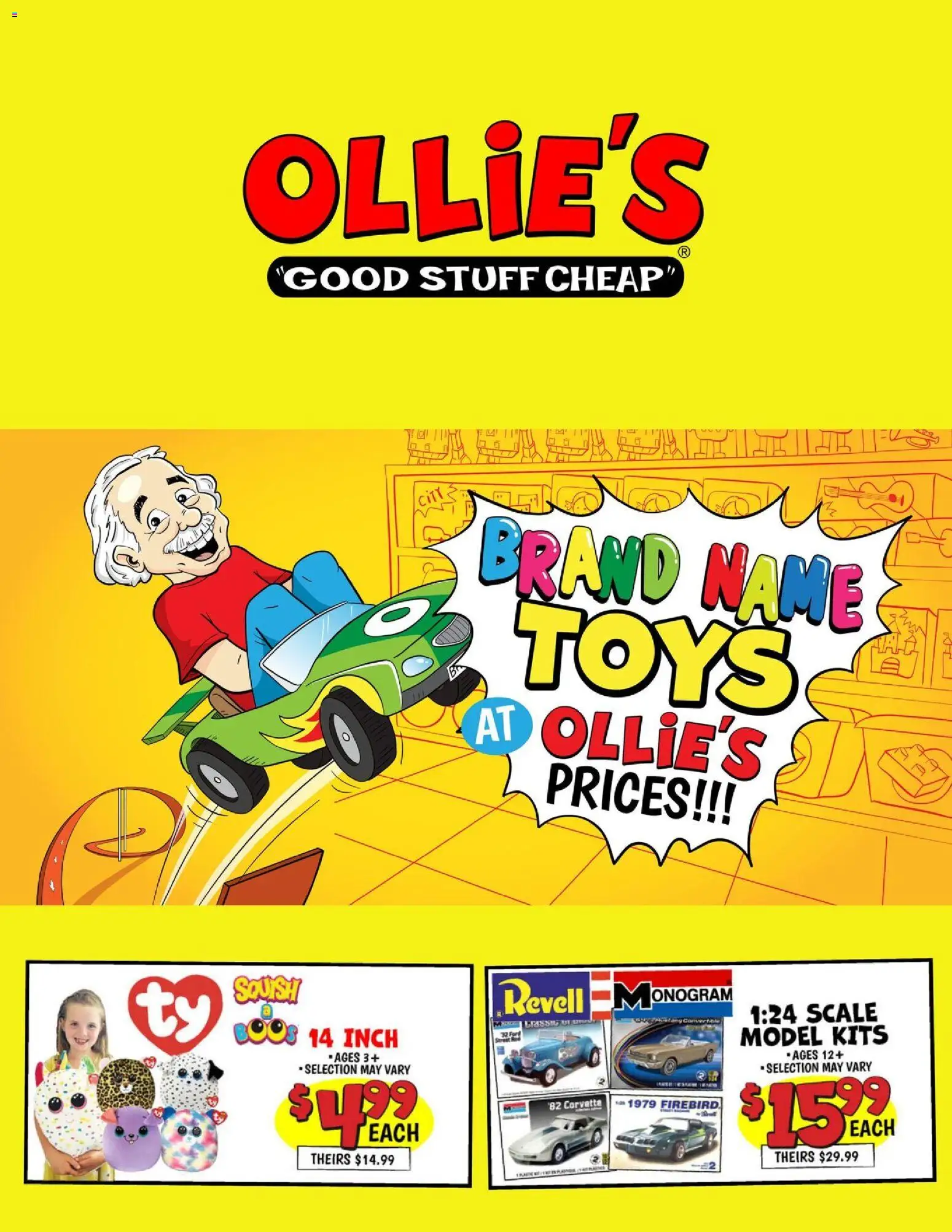Ad Preview of Ollie's Toys Ad from 11/08/2025