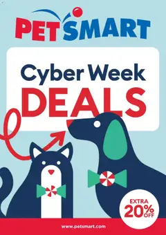Ad Preview of Petsmart Cyber Week from 12/01/2025