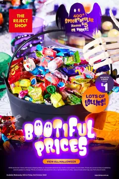 Preview of catalogue Catalogue from shop The Reject Shop valid 15/10/2025
