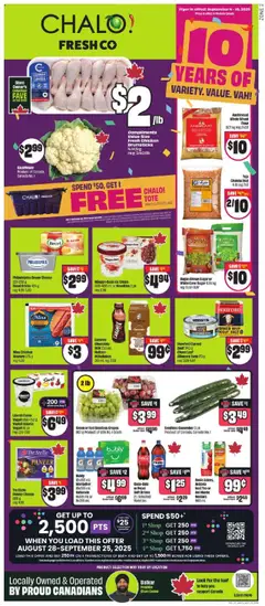 Preview of leaflet Weekly Flyer - AB from shop FreshCo is valid from Sep 04, 2025