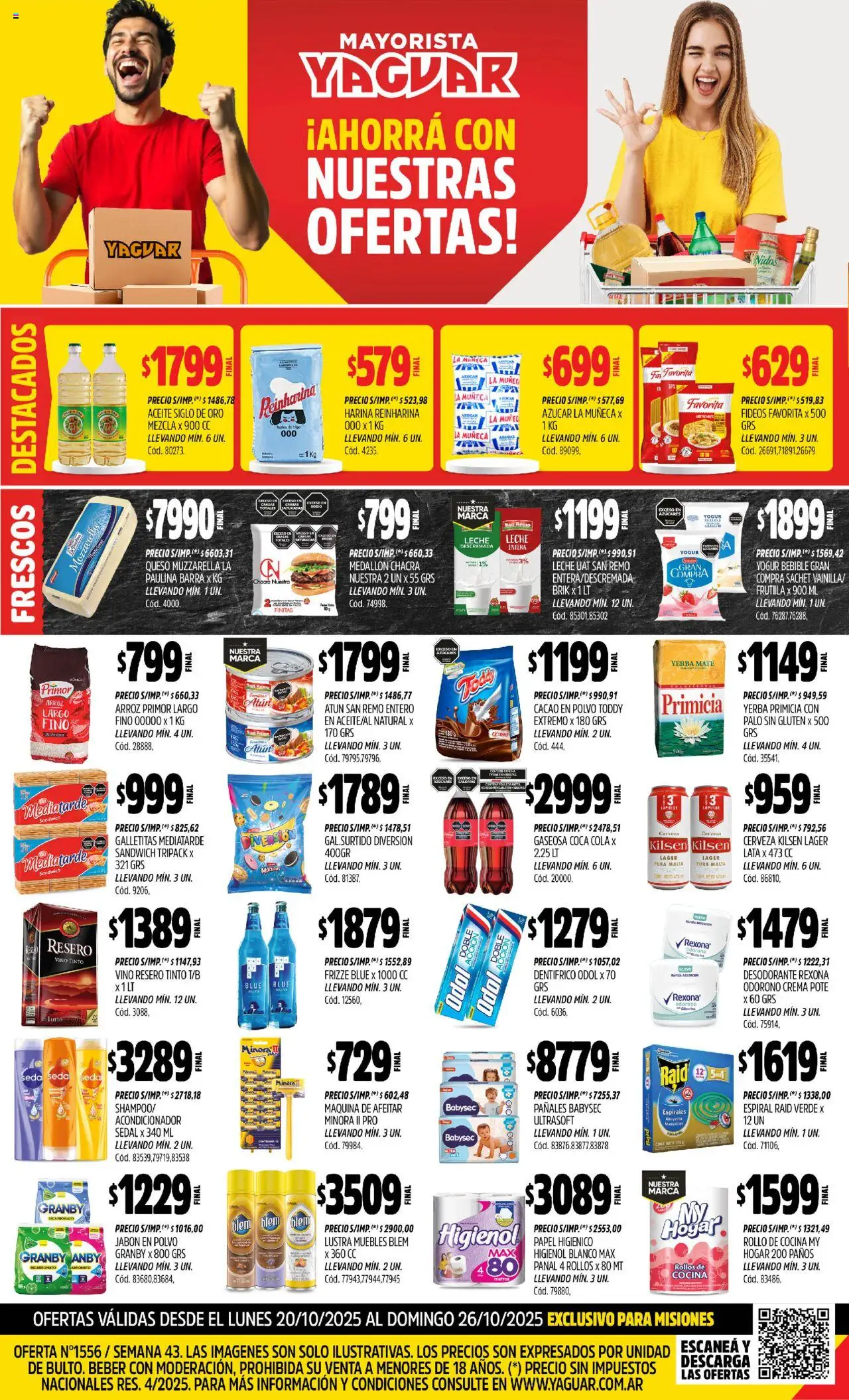 Yaguar Misiones del 20/10/2025 Online