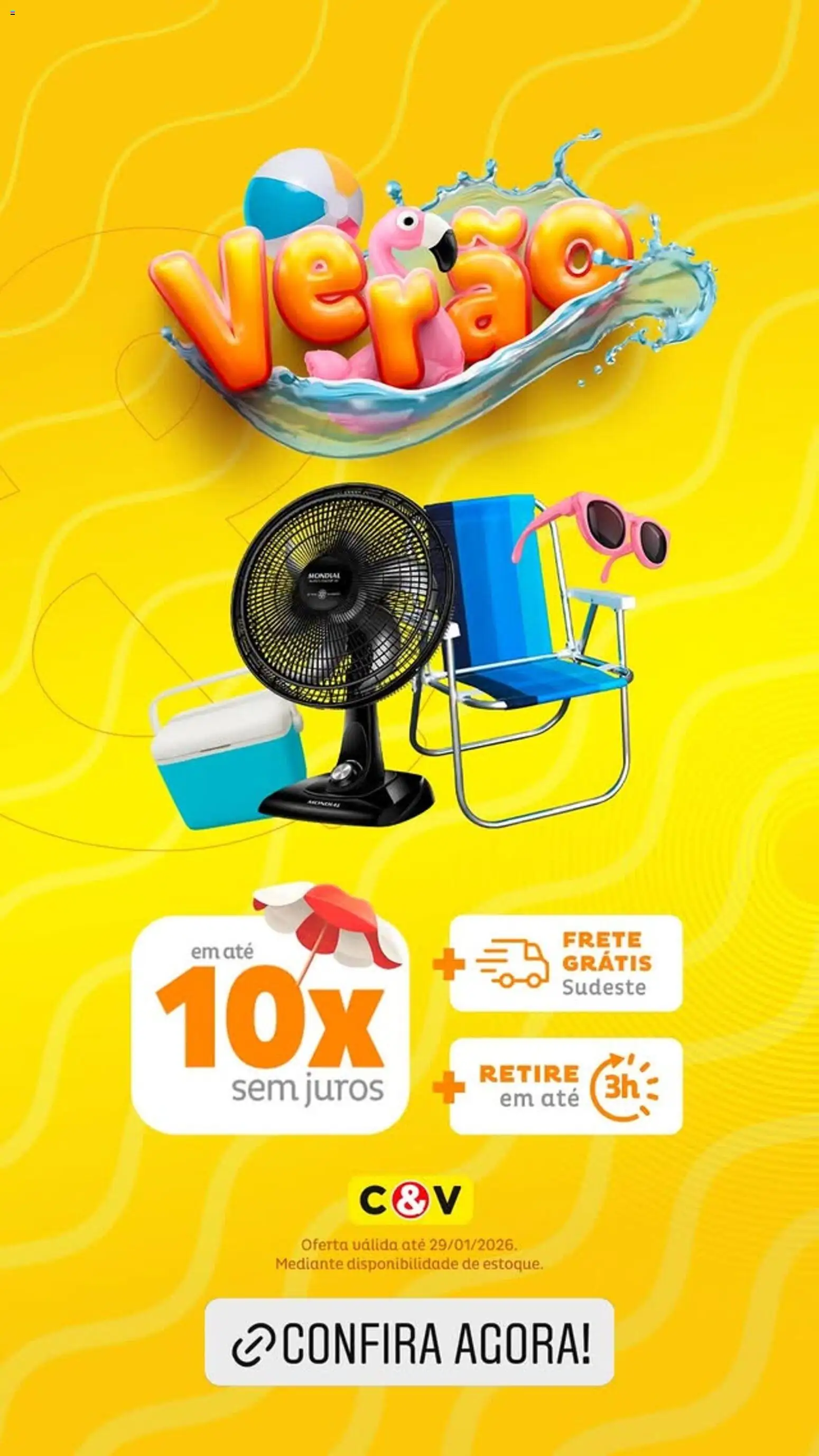 Pré-Visualização do folheto "Promoções" da loja Casa e Video válido a partir de 07/01/2026