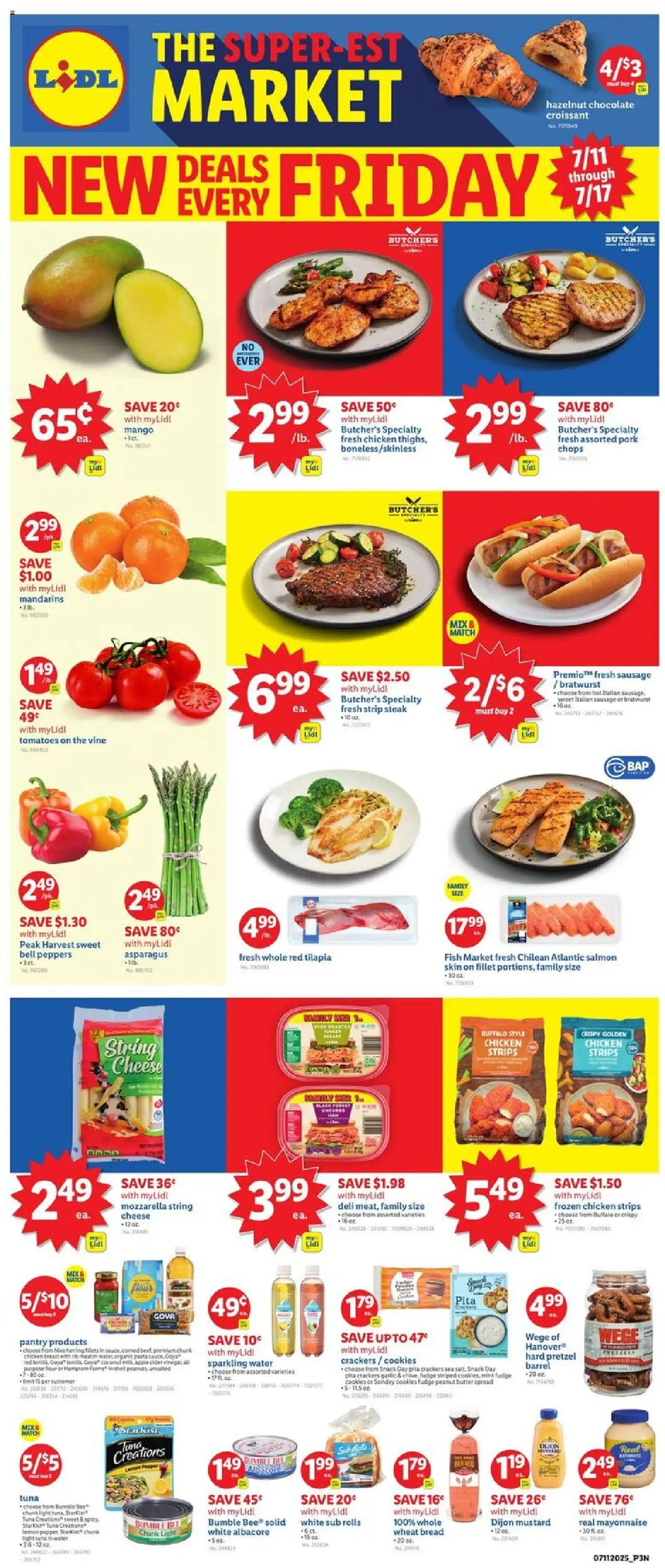 Lidl Weekly Ad from 07/11/2025 - Circular, Weekly flyer - Page number 1