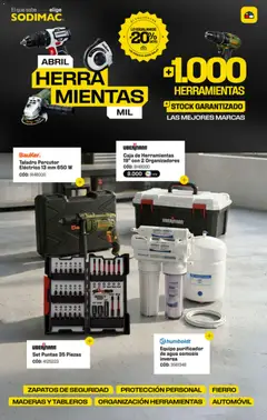 Folleto de la tienda Sodimac válido desde el 03.04.2026 