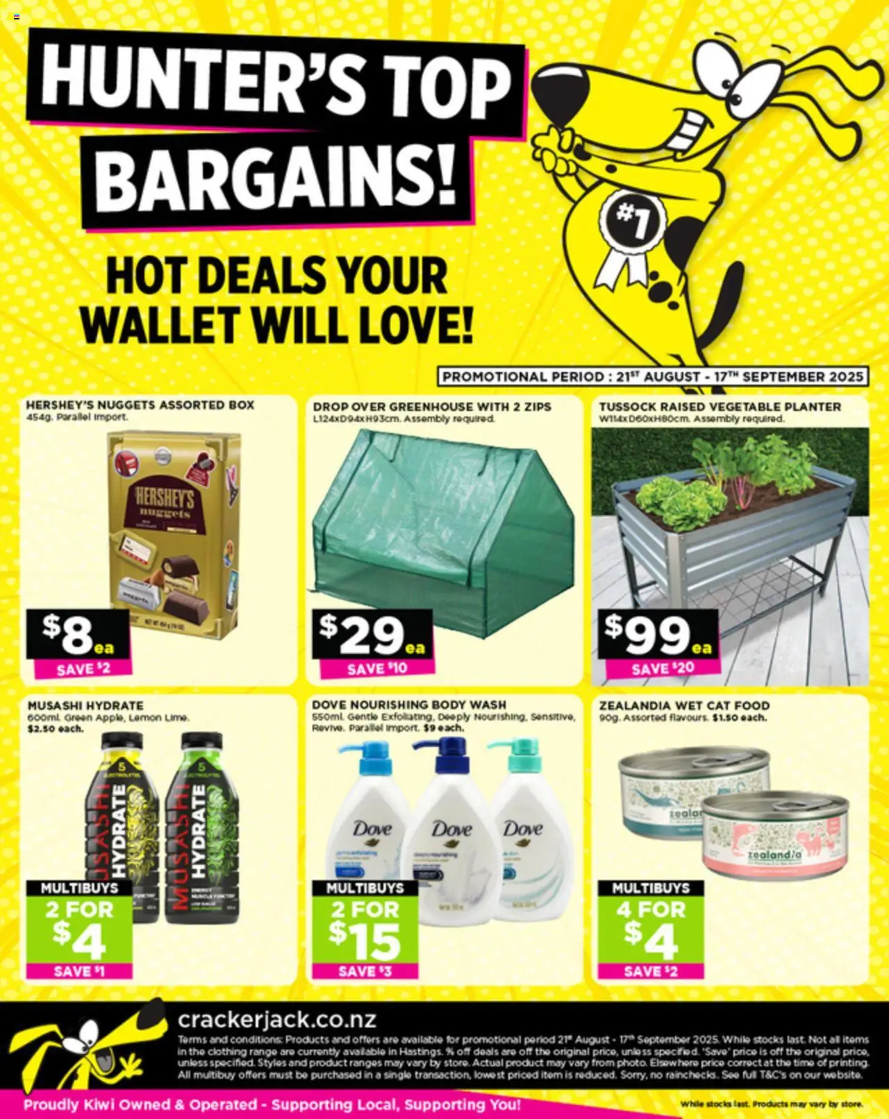 Catalogue Crackerjack catalogue valid from 21 Aug 2025 - page 1