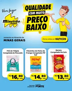 Pré-Visualização do folheto "Ofertas da semana" da loja Mineirão Atacarejo válido a partir de 27/10/2025 | Página: 1