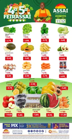 Pré-Visualização do folheto "Assaí Atacadista ofertas - RN" da loja Assaí Atacadista válido a partir de 11/03/2026