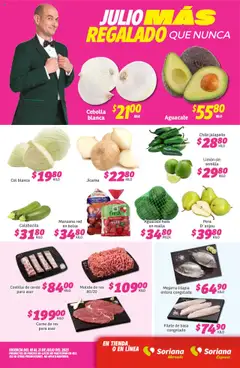 Vista previa las ofertas de la tienda Soriana - Fin de Semana Mercado: Tamaulipas desde el 18/07/2025 