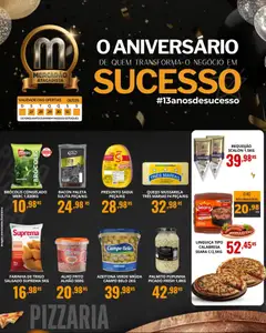 Pré-Visualização do folheto "Ofertas da semana" da loja Mercadão Atacadista válido a partir de 27/10/2025