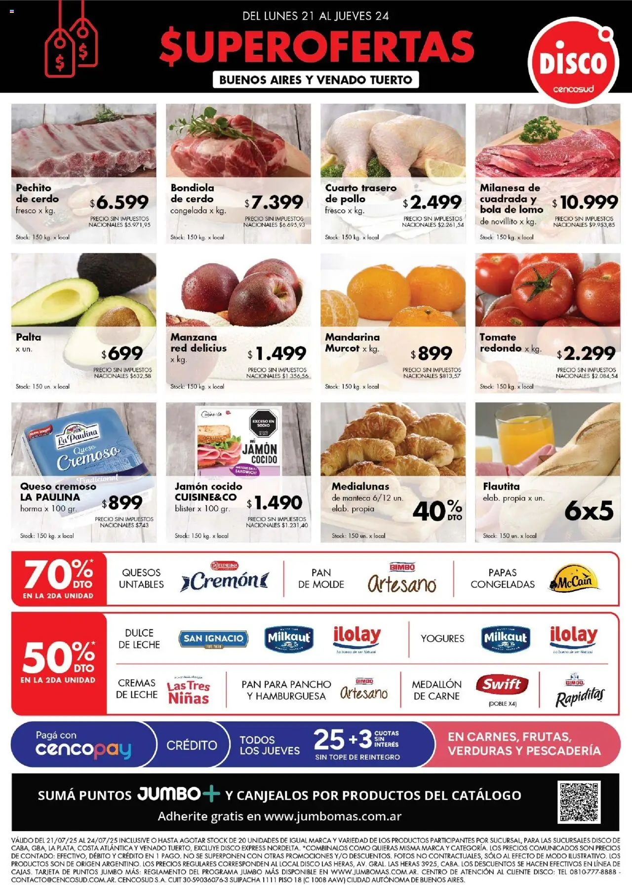 Disco Ofertas del 21/07/2025 Online